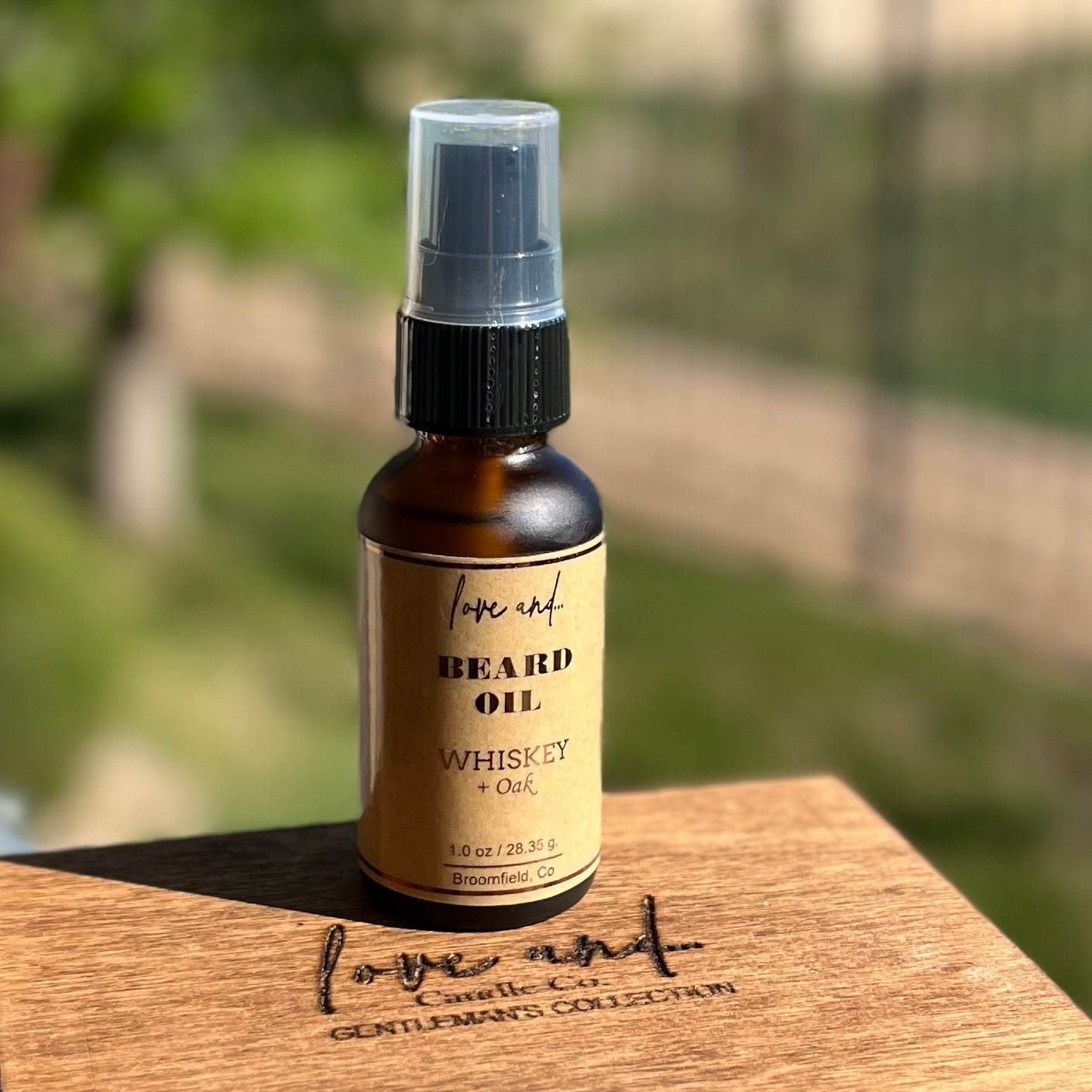 Whiskey + Oak Beard Oil
